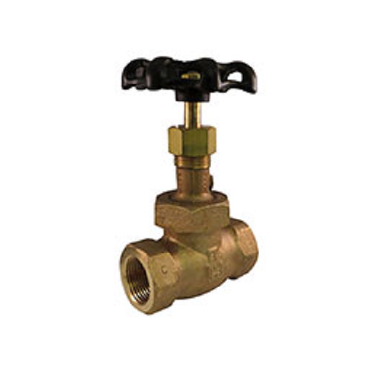 Globe Valve 1/2" Bronze Threaded Ends Union Bonnet Stainless Steel Seat Ring & Disc Max Pressure 300 PSI SWP,1000 PSI non-shock WOG
